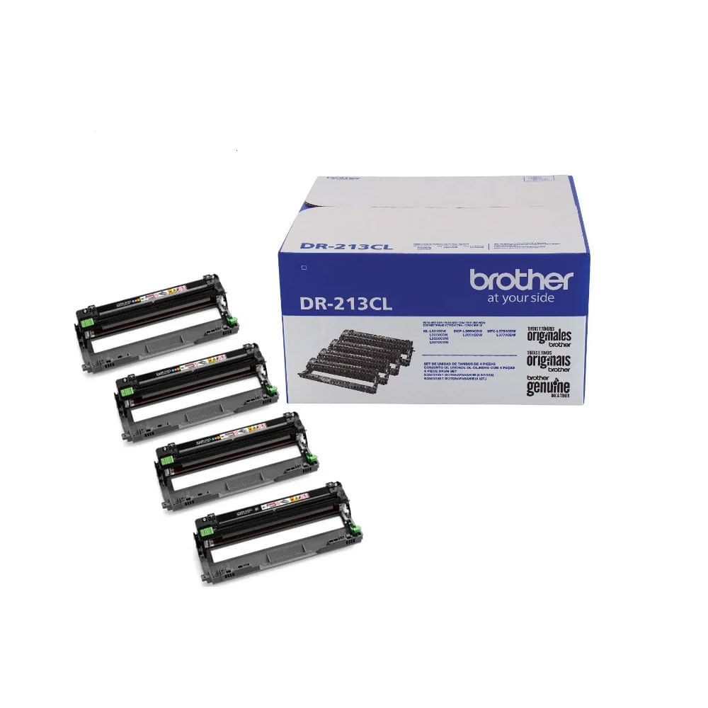 Imagen 2 del producto Tambor Brother DR-213CL Negro, rinde 18000 páginas
