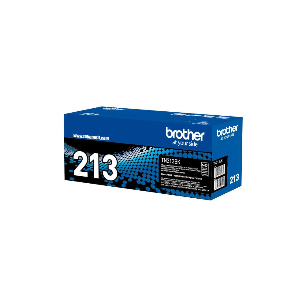 Tóner Brother Tn-213 Original, 1300 páginas, Negro