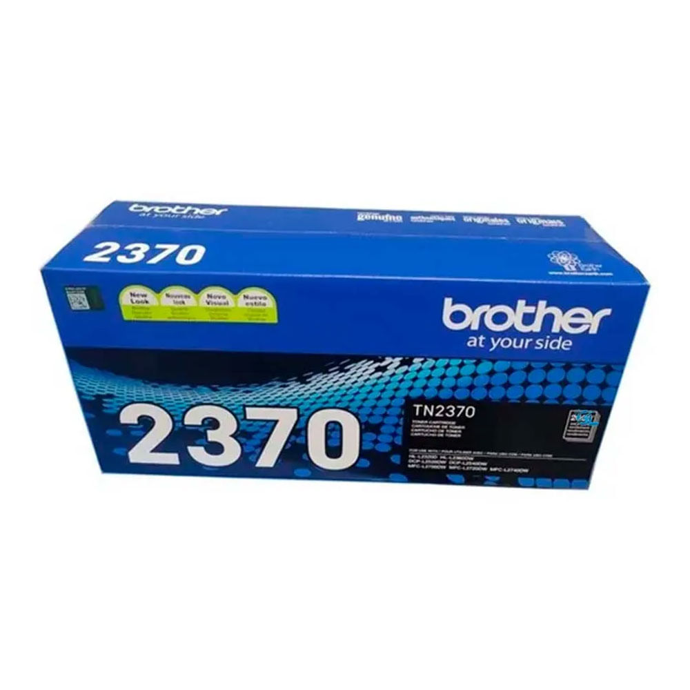 Imagen 2 del producto Tóner Brother Tn2370, compatible con DCP-L2520DW, DCP-L2540DW, rinde 2600 páginas, negro