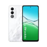 Celular OPPO A5 5G 256GB, 8GB RAM, cámara trasera 50MP y frontal 8MP, 6.67"", blanco