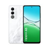 Celular OPPO A5 4G 256GB, 4GB RAM, cámara trasera 50MP y frontal 5MP, 6.67"", blanco
