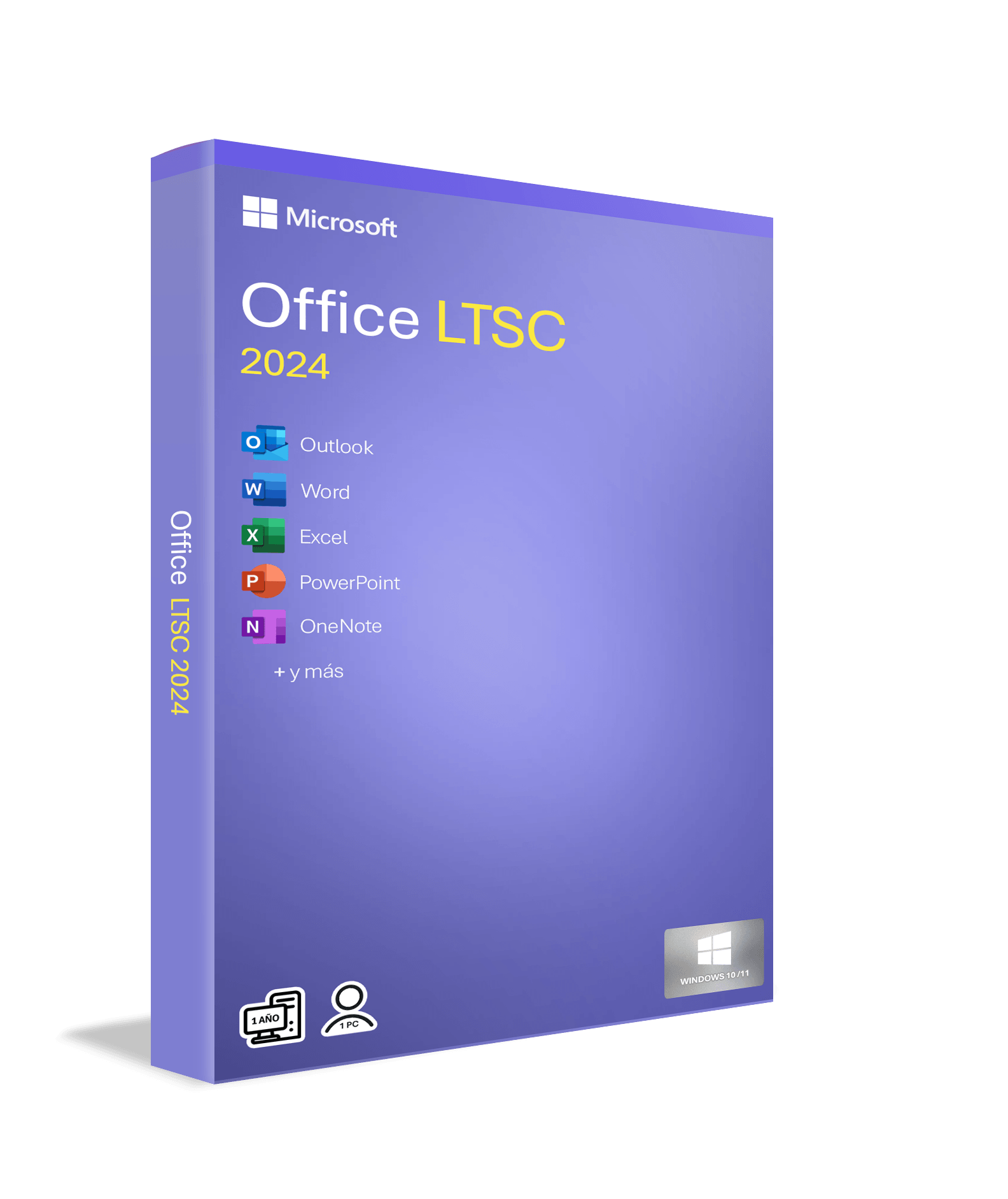 Licencia Empresarial Microsoft Office LTSC 2024 Professional Plus, 1 PC, permanente - Valida para Licitaciones