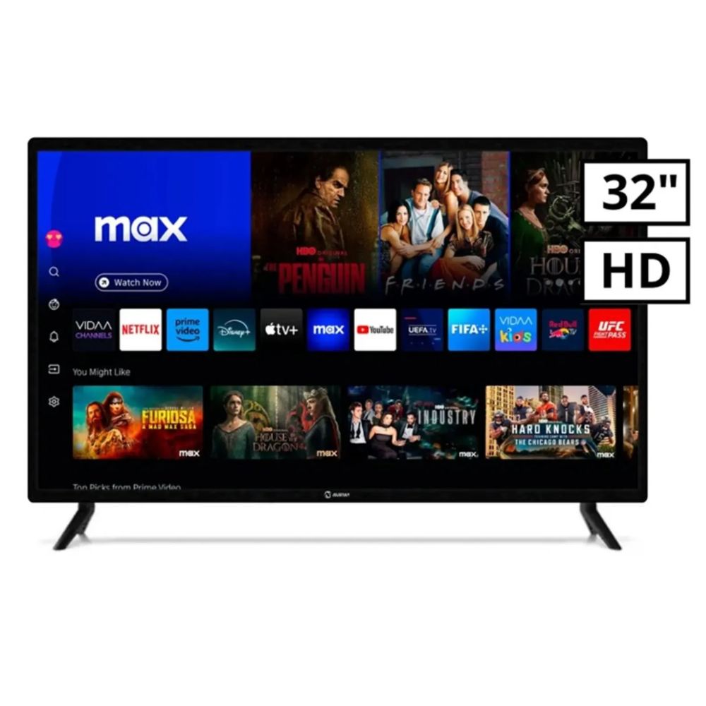 Imagen 2 del producto Smart TV Miray 32"" LED HD VIDAA MS32-E204 con Netflix, YouTube y Prime Video