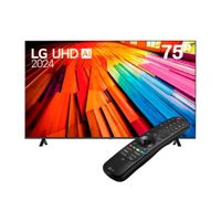 Smart TV LG 75UT8050PSB, 75” 4K UHD, α5 AI Gen7, HDR10 Pro, webOS 24, Magic Remote