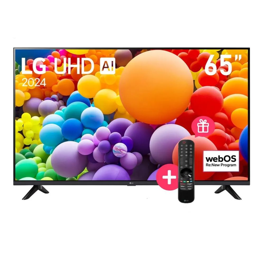 Imagen 2 del producto Smart TV LG 65UT7300PSA, 65” UHD 4K, procesador AI α5 Gen7, HDR10 Pro, ThinQ AI, control por voz, webOS