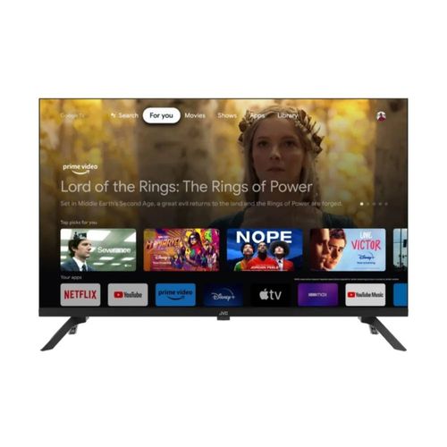 Televisor JVC LED 32" HD Google TV LT-32KM148 con Dolby Audio, Wi-Fi, bluetooth