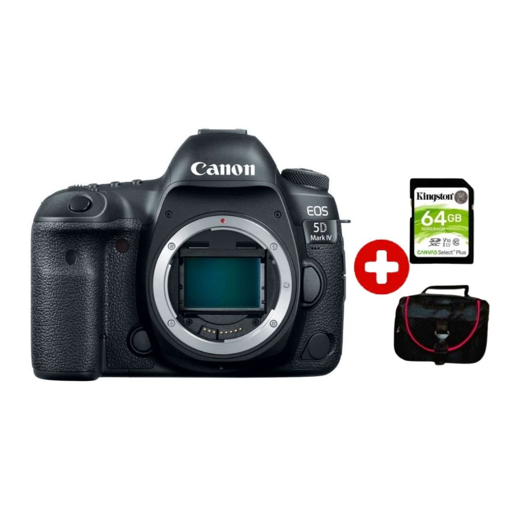 Cámara Canon EOS 5D Mark IV cuerpo solo + kit básico de accesorios