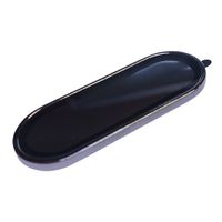 Protector de Cámara para Samsung A36, Transparente con borde negro