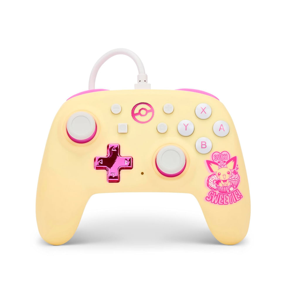 Imagen 2 del producto Mando Set Pokémon Nintendo Switch PowerA Pikachu, control nano, funda protectora
