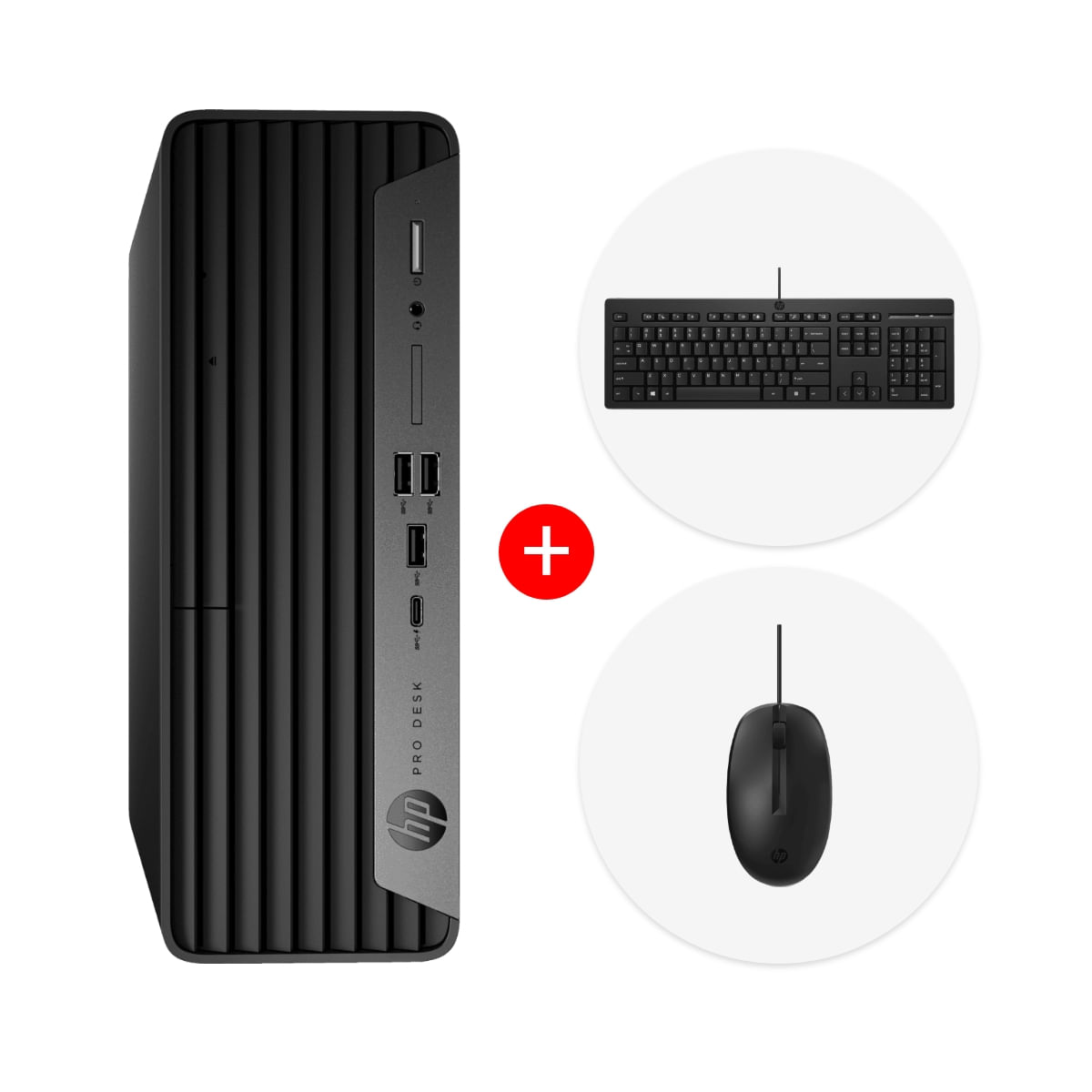 CPU HP Pro SFF 400 G9 Intel Core i5 14500, 16GB RAM DDR5, 1TB SSD M.2, Windows 11 Pro, negro