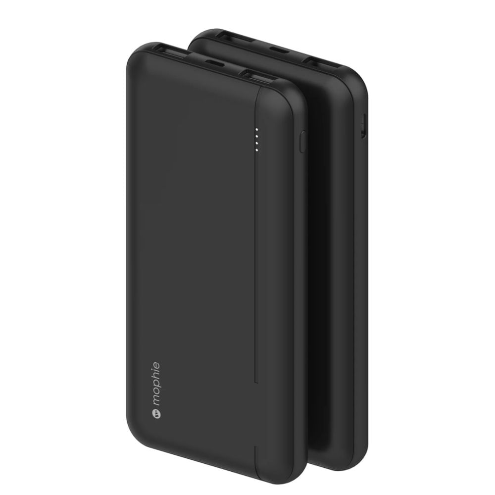 Batería portátil mophie Powerstation 10.000mAh, USB-C PD 20W, carga 3 dispositivos, negro
