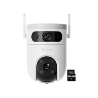 Cámara Ezviz H9C binocular 5MP + 5MP Wi-Fi exterior 360° + SD 256GB