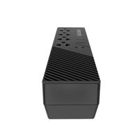 Estabilizador Forza FVR-1012 1000VA/500W 4 tomas universal, negro