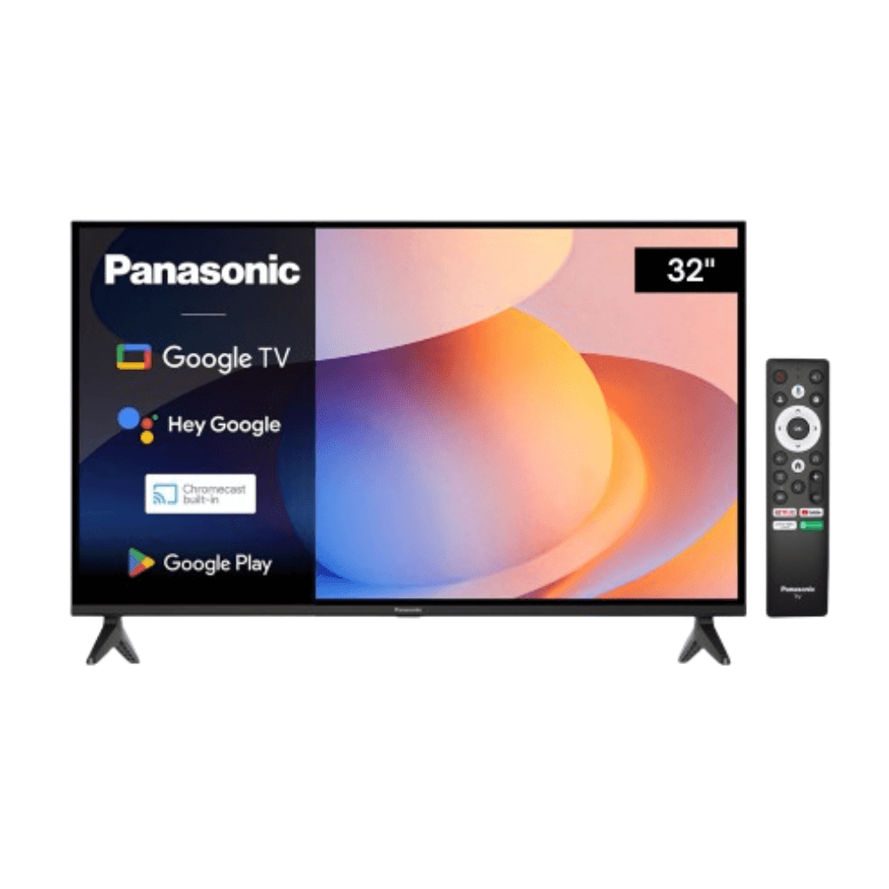 Smart TV Panasonic 32" Led HD, sistema Google TV integrado, TC-32NS600P