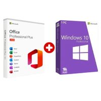 Licencia digital Microsoft Office 2024 LTSC Professional Plus + Windows 10 Pro, 1 PC, compatible con Windows, duración permanente