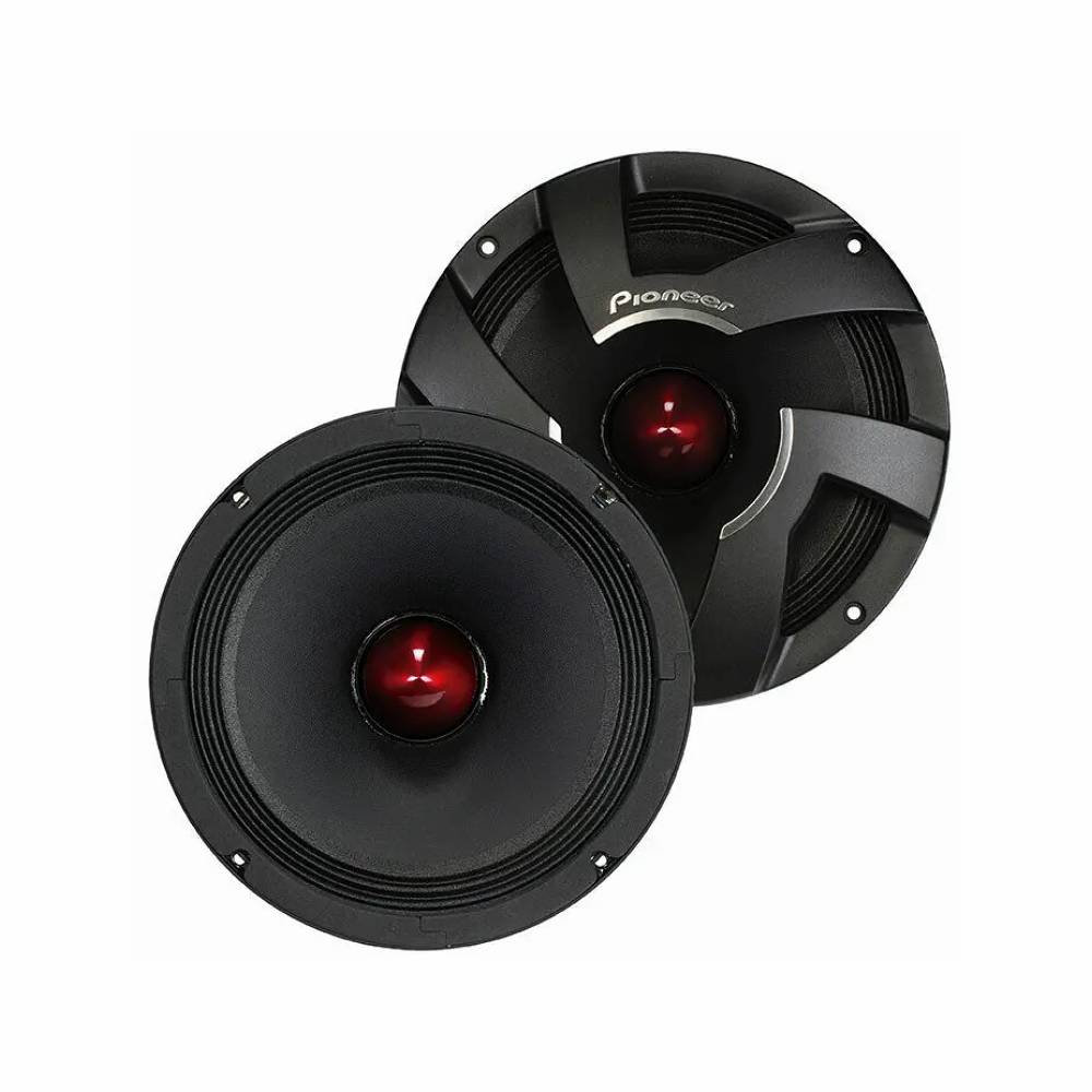Parlantes de medios Pioneer TS-M801PRO, 700W, bocina 20 cm, negro
