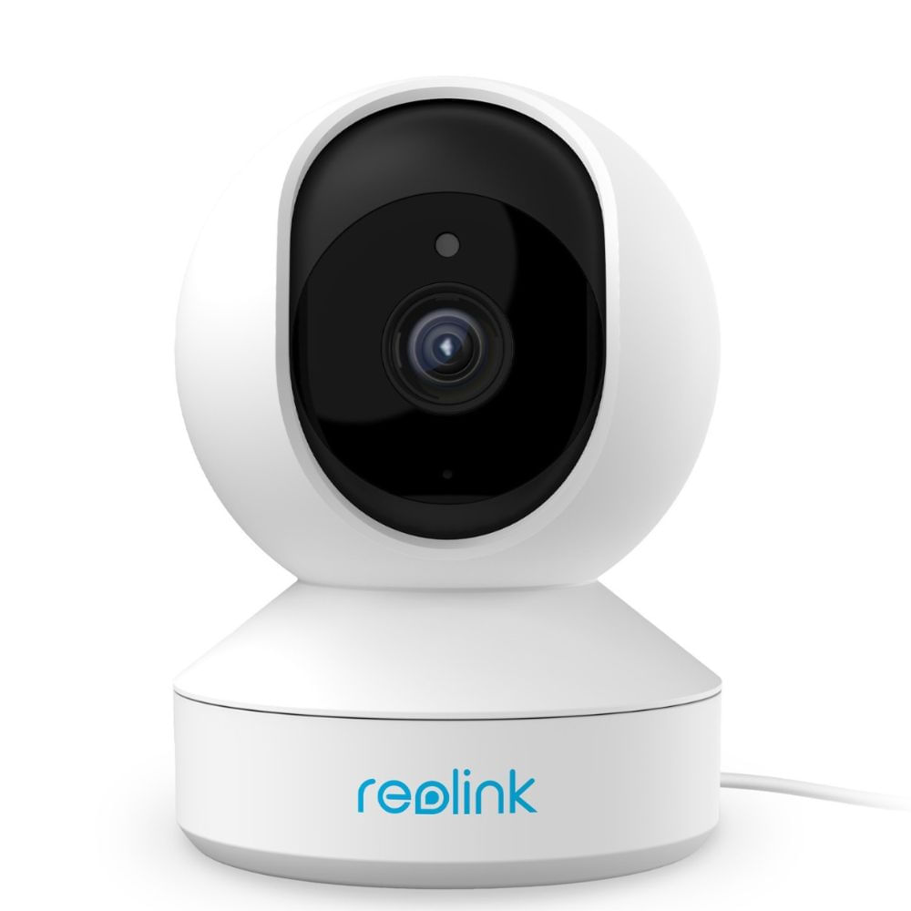 Cámara de seguridad Reolink E1 Wi-Fi, interior, 3MP 1080P, rotativo, blanco