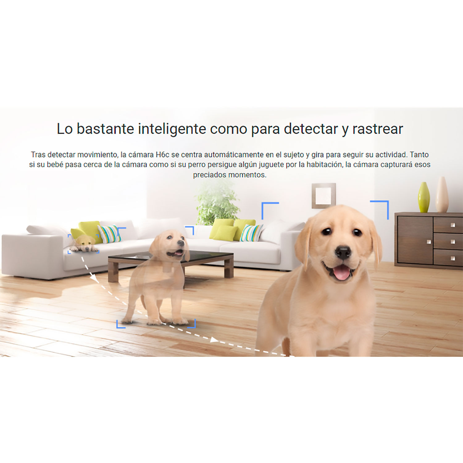 Imagen 2 del producto Cámara seguridad Wi-Fi Ezviz H6C PRO Full HD 360°, visión nocturna, botón de llamada