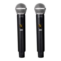 Micrófono inalámbrico Decibel FS-204B frecuencia VHF, receptor base X2 mic (reempacado)