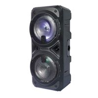 Reacondicionado: Parlante torre bluetooth Decibel 80W luces led + trípode