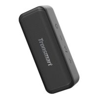 Reacondicionado: Parlante Bluetooth T2 Mini 10W, resistente al agua IPX5, hasta 18 horas de reproducción, puerto de carga Tipo-C, negro