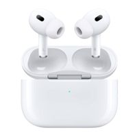 Airpods Pro 2da gen cancelación de ruido, resistente al agua IPX4, duración máx. 30 horas con estuche de carga, MagSafe, blanco (reempacado)