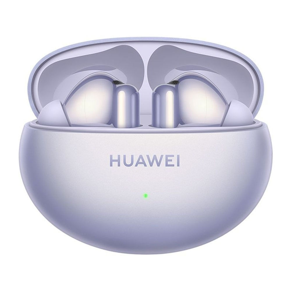 Imagen 1 del producto Audífonos bluetooth True Wireless Huawei FreeBuds 6i resistente al agua IP54, máx. 35 horas con estuche, música y llamadas, violeta (reempacado)