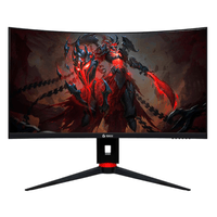 Monitor gamer curvo Teros TE-2764G 27"" VA, 240hz, 1920x1080, Full HD, HDMI, DP, Pivot, negro
