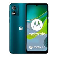 Reacondicionado: Celular Motorola E13 64GB, 2GB RAM, cámara trasera 13MP y frontal 5MP, 6.5"", verde aurora