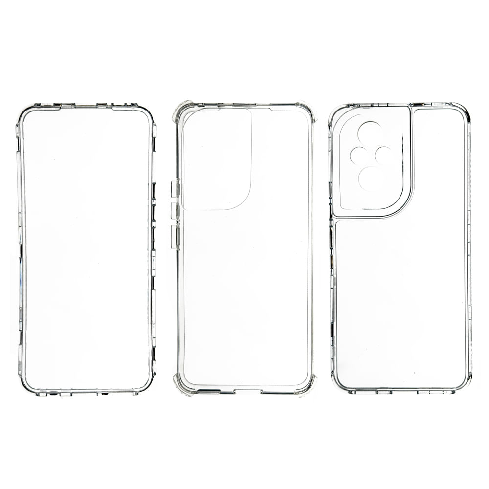 Imagen 2 del producto Case para Honor 200, protección 360°, 3 capas, color transparente