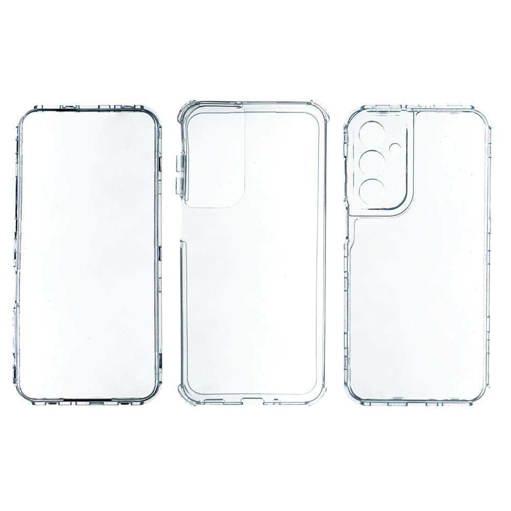 Imagen 2 del producto Case para Samsung a16, protección 360°, 3 capas, color transparente