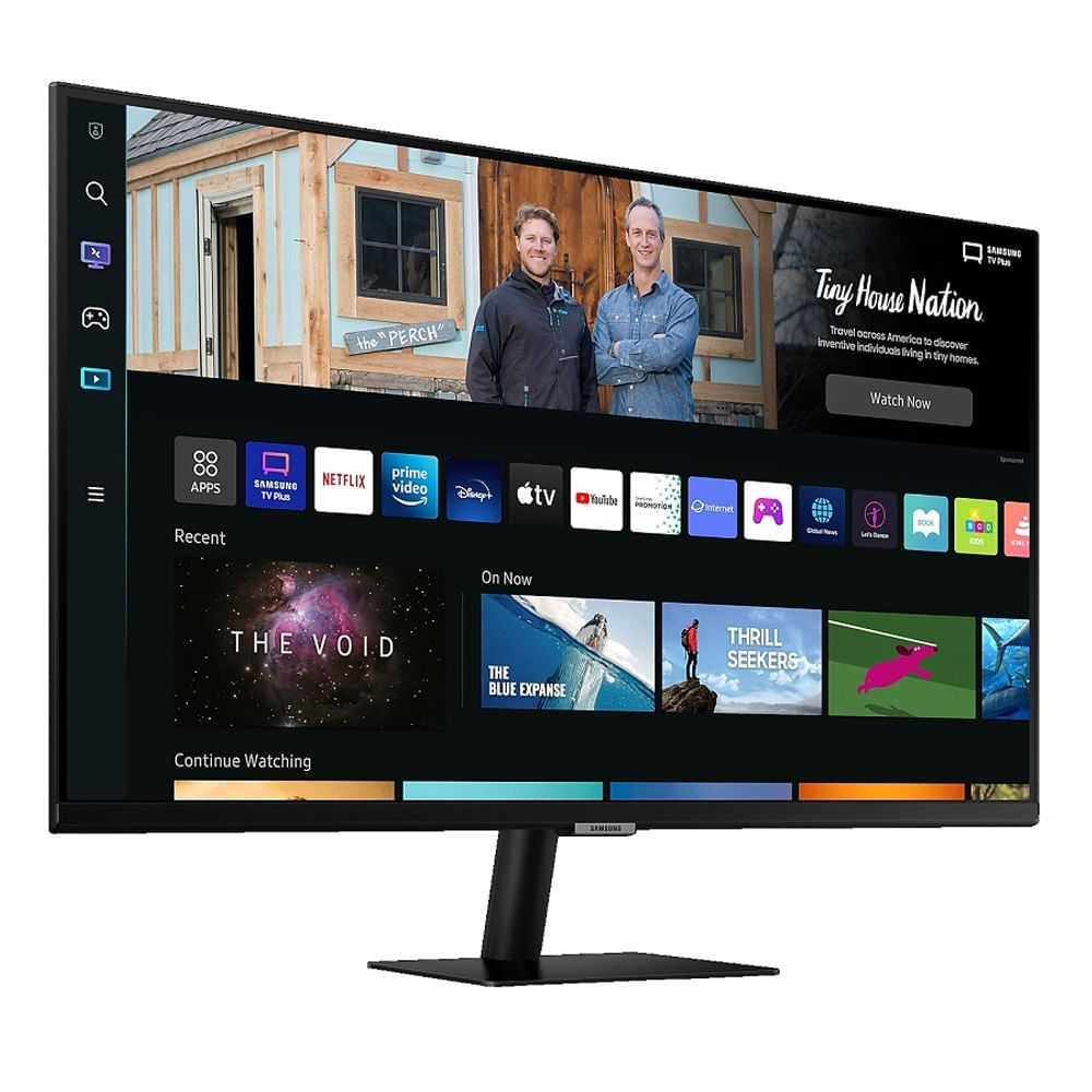 Imagen 2 del producto Reacondicionado: Monitor plano Smart 32” Samsung LS32BM500ENXGO M5 Wi-Fi, Panel VA, FHD(1920x1080), 60Hz, 4ms, entradas HDMI