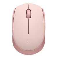 Reacondicionado: Mouse inalámbrico Logitech M170 receptor USB, 1000 dpi, 3 botones, usa pila, rosado
