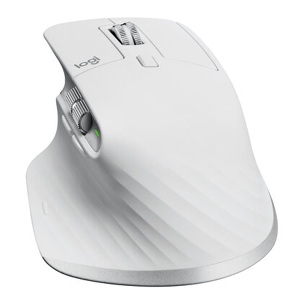 Imagen 2 del producto Mouse inalámbrico Logitech MX Master 3S bluetooth, 8000 dpi, 7 botones, recargable, blanco (reempacado)