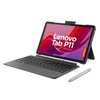 Reacondicionado: Tablet Lenovo Tab P11 (2nd Gen) 11.5 "" 128GB, 6GB RAM, cámara principal 13MP y frontal 8MP, 7500 mAh, gris + Pen + Teclado