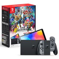 Reacondicionado: Consola Nintendo Switch Oled Bundle con juego Super Smash Bros