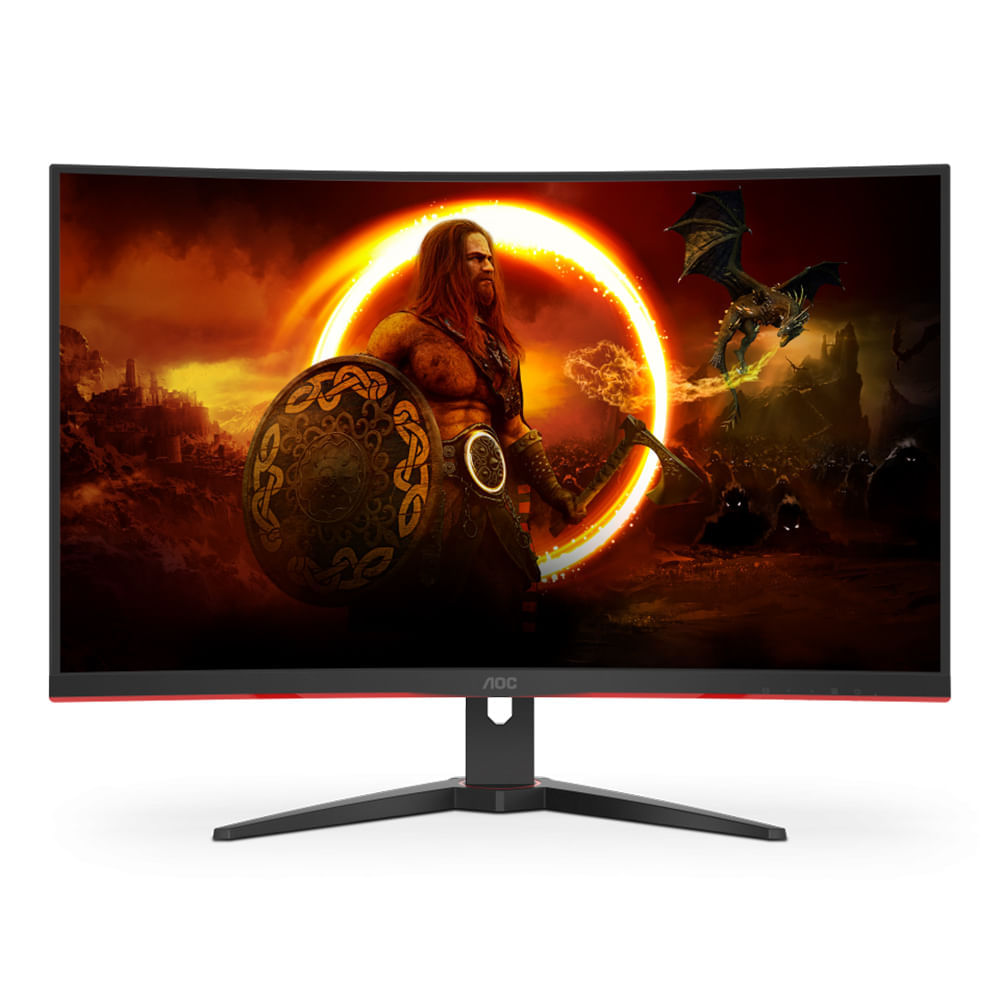 Monitor curvo gamer 31.5" AOC CQ32G2E QHD 1ms 144Hz (reempacado)