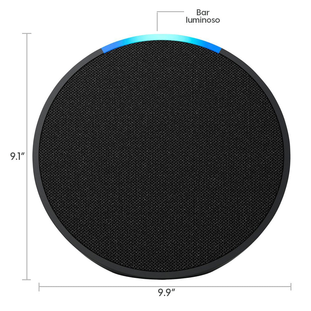 Imagen 2 del producto Reacondicionado: Altavoz inteligente Amazon Echo Pop control de voz Alexa, negro