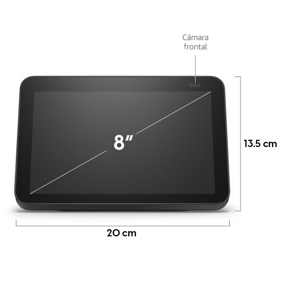 Imagen 2 del producto Reacondicionado: Altavoz inteligente Amazon Echo Show 8 (2da generación) cámara de 13MP, negro