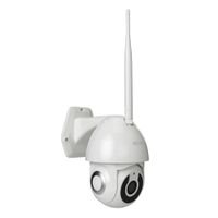 Reacondicionado: Cámara de seguridad externa Nexxt NHC-O612 Home 2K, Wi-Fi, visión nocturna, certificación IP65, audio bidireccional, gira 355°
