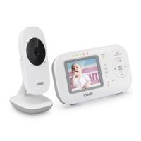 Monitor de video para bebé Vtech VM2251 visión nocturna infraroja, hasta 100 m, batería recargable (reempacado)