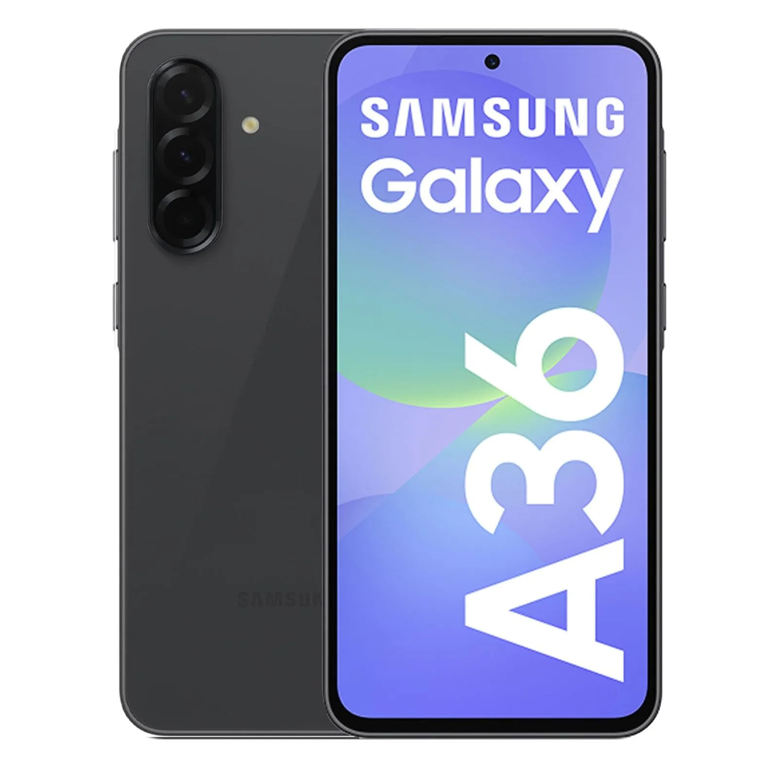 Celular Samsung Galaxy A36 5G 256GB, cámara trasera 50MP y frontal 12MP, 6.7", negro