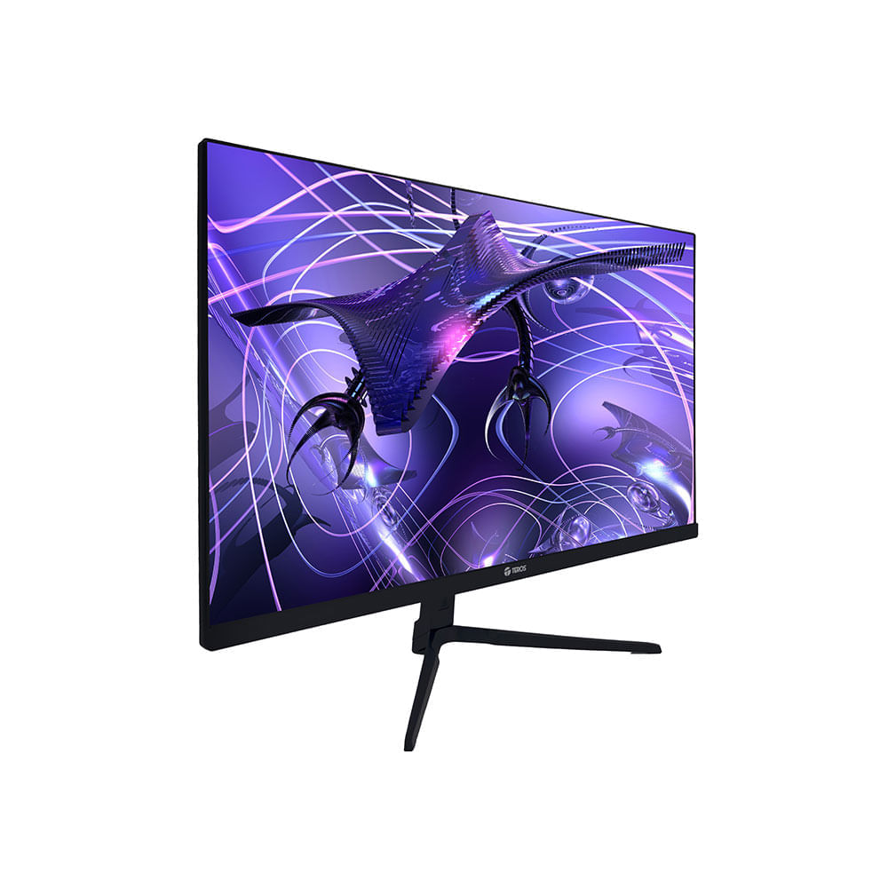Imagen 2 del producto Monitor plano gamer Teros TE-2786G, 27"" FHD IPS, 200Hz, HDMI, DP, negro