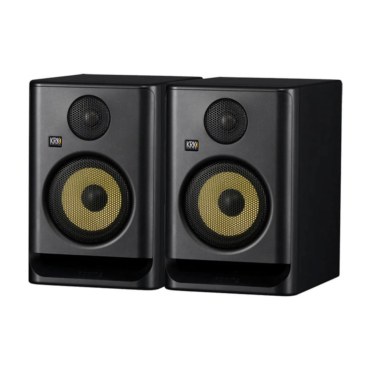 Monitores estudio KRK Rokit 5 G5 Pack, 2 vías, DSP modos Mix/Create/Focus, 104dB, 54Hz–30kHz