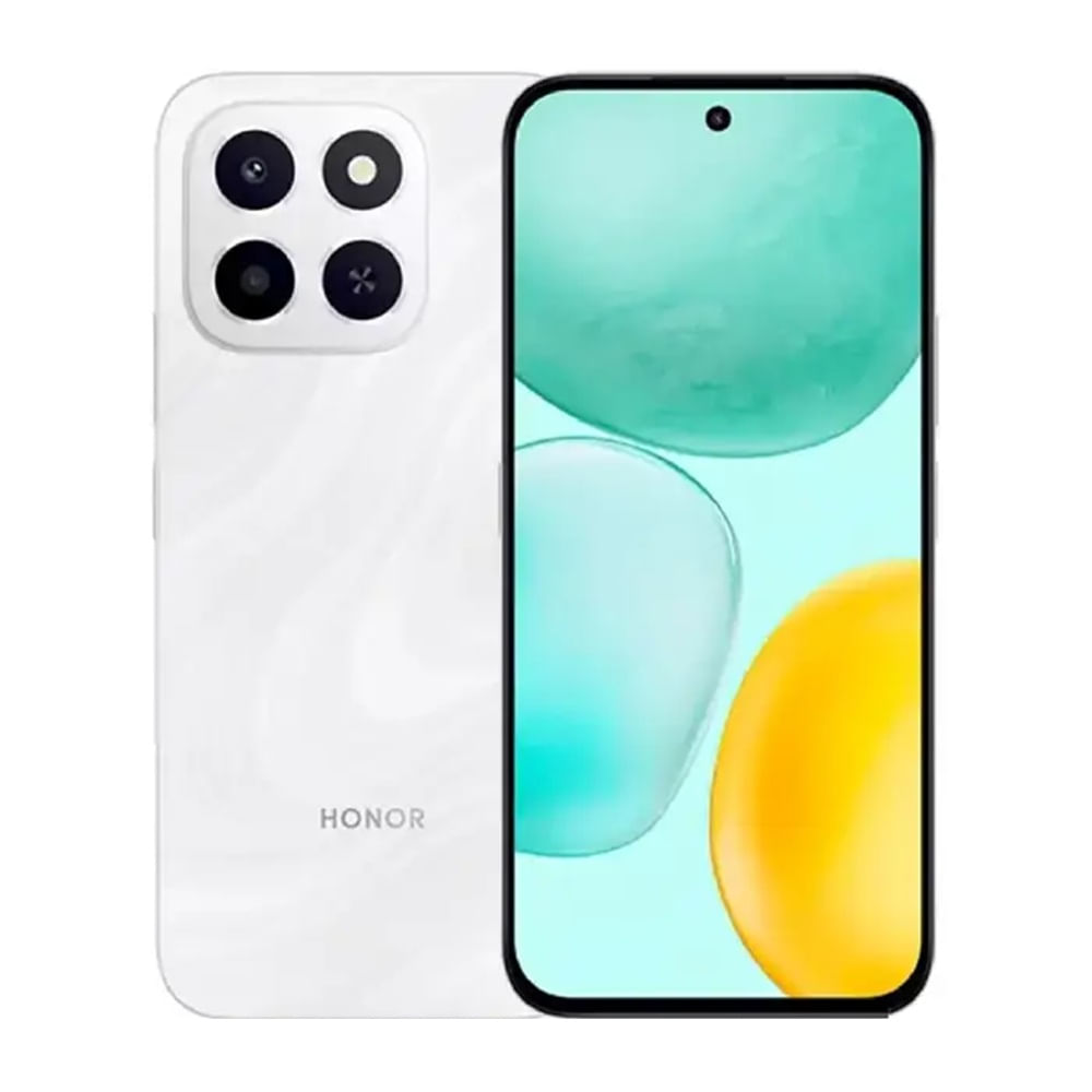Imagen 1 del producto Celular Honor X6C 4G, 256GB, 6GB RAM, cámara trasera 50MP y frontal 5MP, 6.61"", blanco