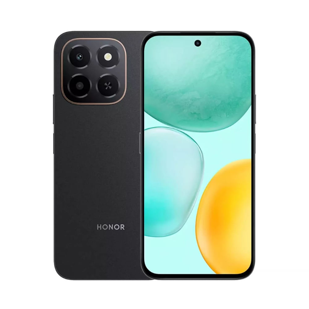 Celular Honor X6C 4G, 256GB, 6GB RAM, Cámara trasera 50MP y Frontal 5MP, 6.61", negro