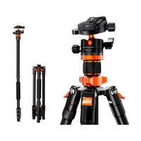 Trípode profesional K&F Concept KF09.089v1, 185cm, monopie, carga 10kg