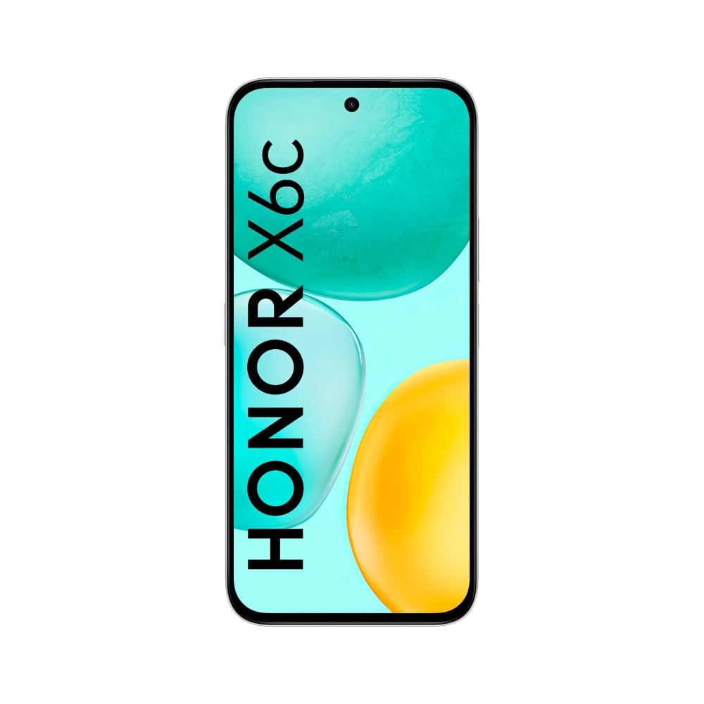 Imagen 2 del producto Celular Honor X6C 4G, 256GB, 6GB RAM, cámara trasera 50MP y frontal 5MP, 6.61"", blanco