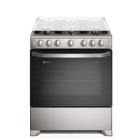 Cocina Electrolux 6 quemadores FE6ISR, VaporBake, Vapor Regenerativo, FastClean, parrillas hierro fundido, inox