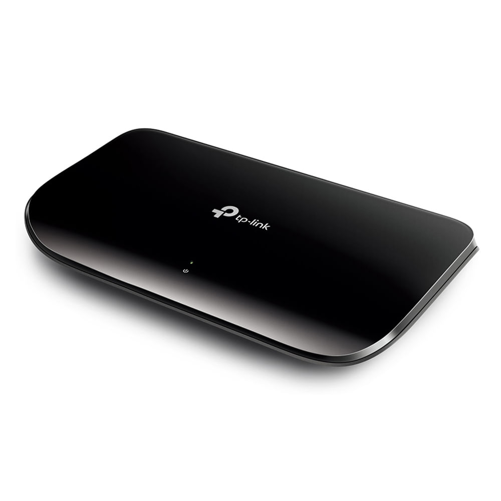 Switch TP-Link LS1008 LiteWave, 8 puertos Ethernet 10/100 Mbps, diseño compacto, plug and play, auto MDI/MDIX, transmisión estable, blanco